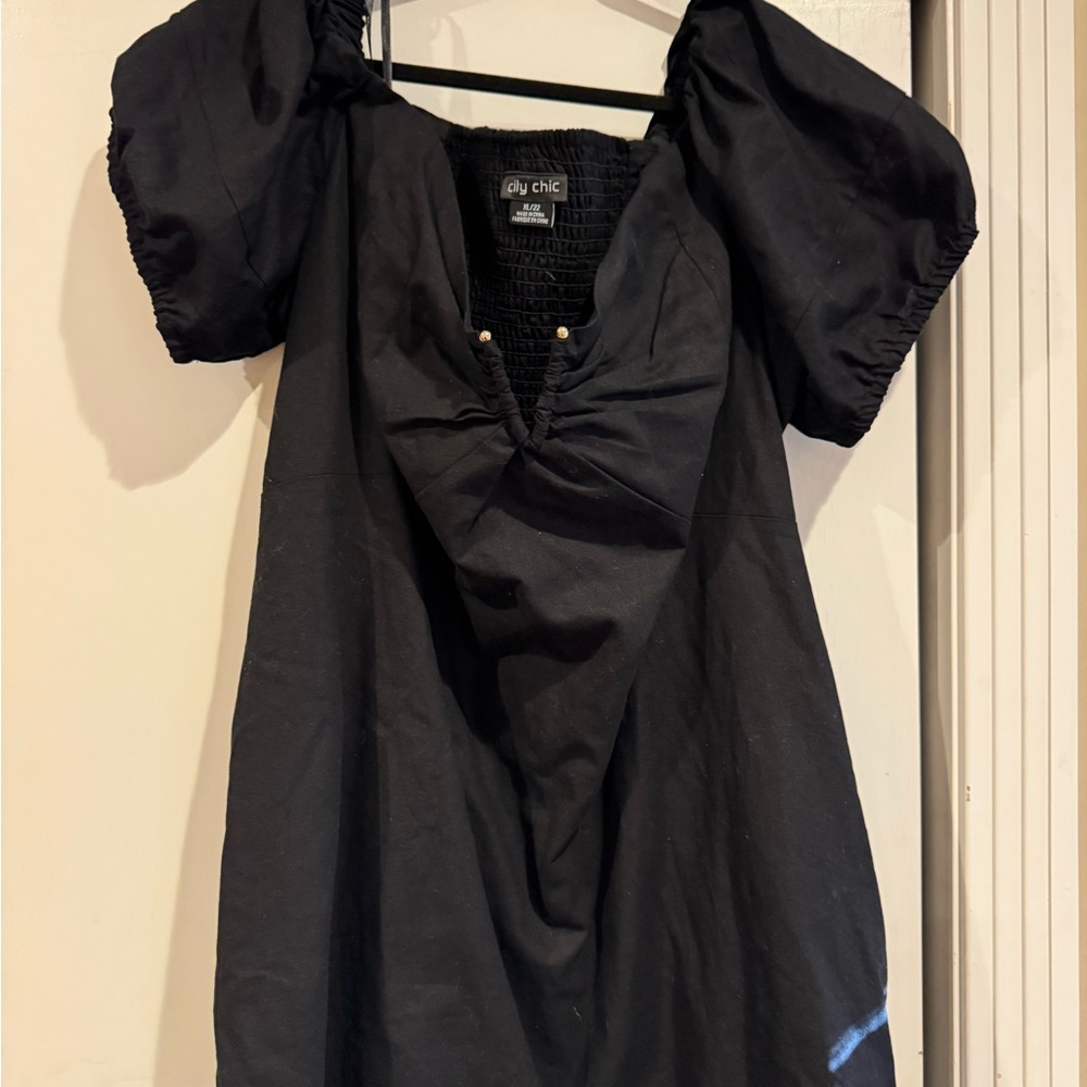 City Chic Black Women's Dress